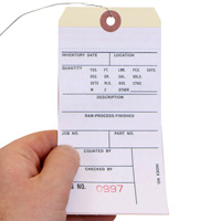 Sequentially Numbered Inventory Tags